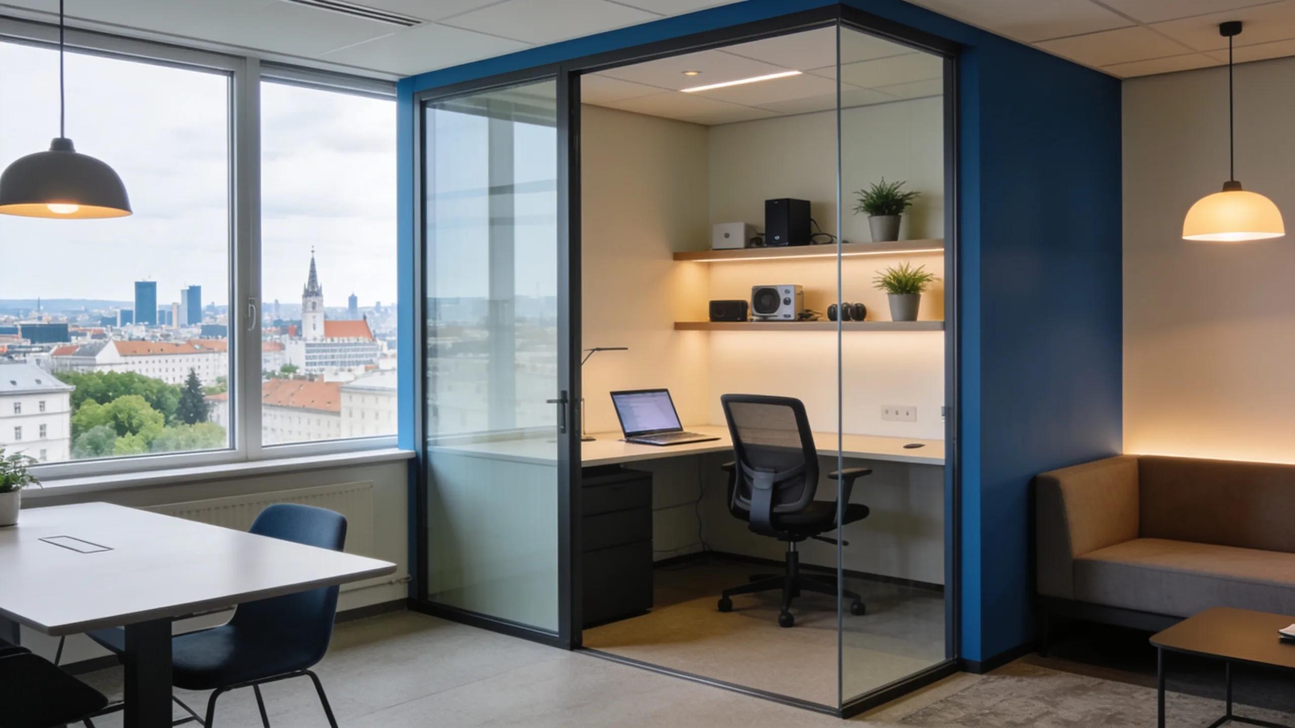 Private office in Zagreb emphasizing the advantages of coworking spaces
