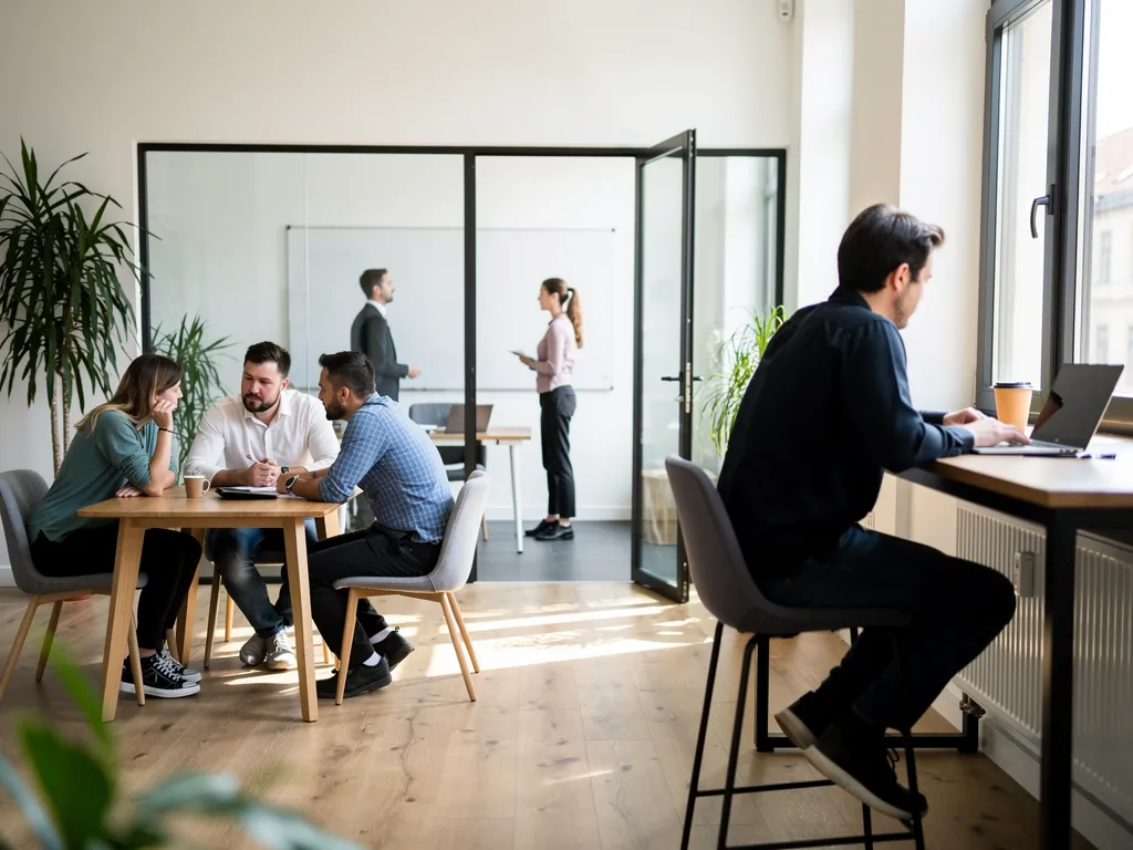 Zajednica profesionalaca koja radi u coworking prostoru u Zagrebu